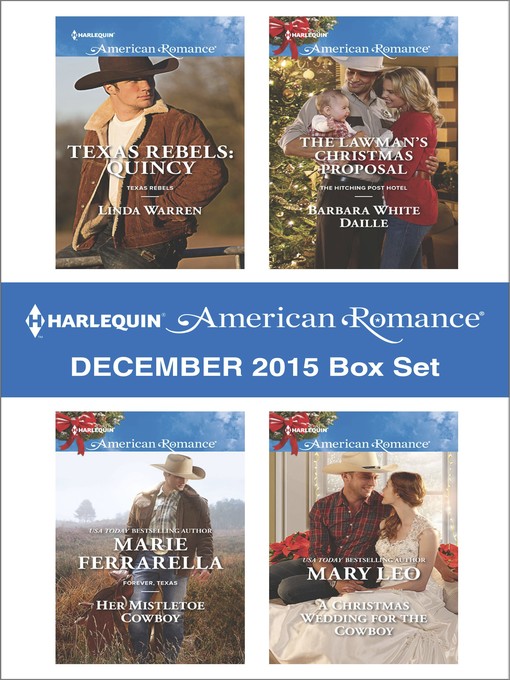 Title details for Harlequin American Romance December 2015 Box Set by Linda Warren - Wait list